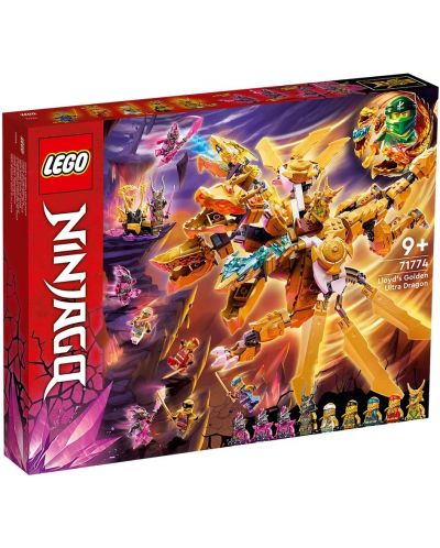 Constructor Lego Ninjago - Ultra sragonul de aur al lui Lloyd (71774) - 1