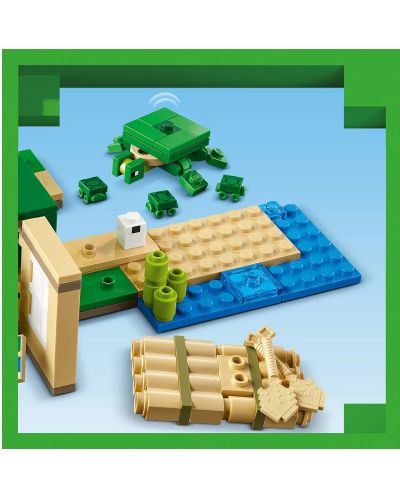 Constructor LEGO Minecraft - Casa țestoasei de pe plajă (21254) - 7
