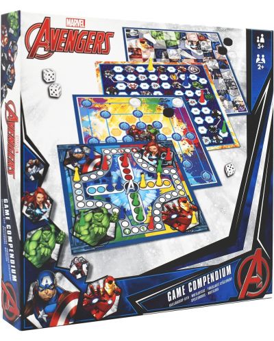 Cartamundi: set de jocuri de societate Avengers - copii - 1