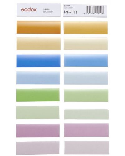 Set de filtre de culoare spectaculoase MF-11T - pentru Godox S30 - 2