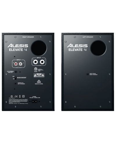 Boxe Alesis - Elevate 4, 2 buc, negru - 2