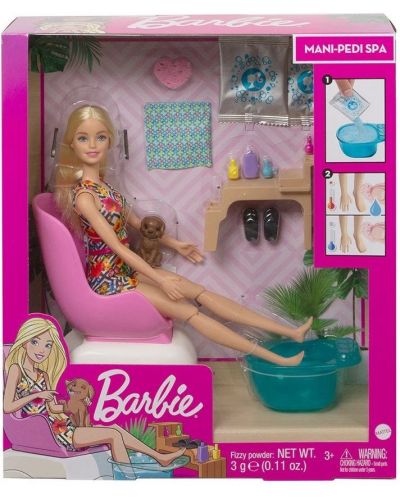 Set  Mattel Barbie and Furniture - Salon de manichiura - 1