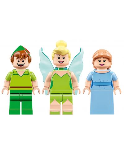 Constructor LEGO Disney - Zborul lui Peter Pan și Wendy peste Londra (43232) - 5