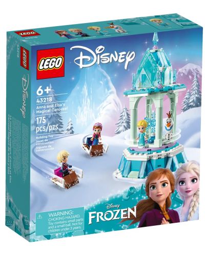 Constructor LEGO Disney - Caruselul magic al Annei și Elsei (43218) - 1