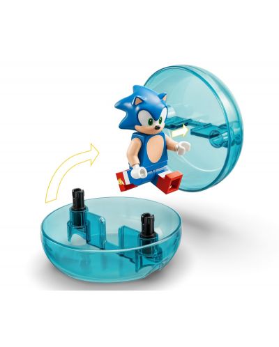 Constructor LEGO Sonic - Provocarea lui Sonic, Sfera de Viteză (76990) - 6