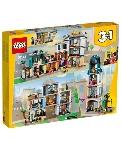 Constructor LEGO Creator 3 în 1 - Strada principală (31141) - 2