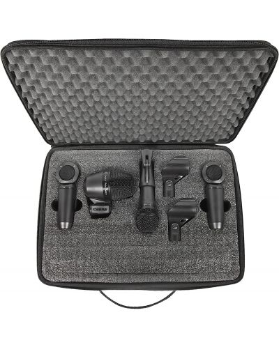 Set de microfoane pentru instrumente Shure - PGASTUDIOKIT4, negru - 3