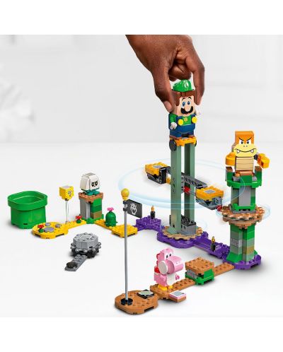 Constructor Lego Super Mario - Aventuri cu Luigi Runway - 9