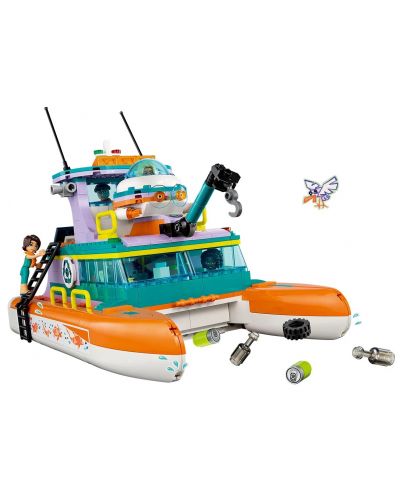 Constructor LEGO Friends - Barcă de salvare marină (41734) - 4