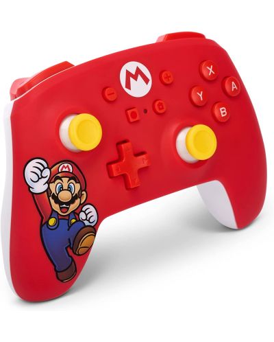 Controller PowerA - Wireless, pentru Nintendo Switch, Mario Joy - 2