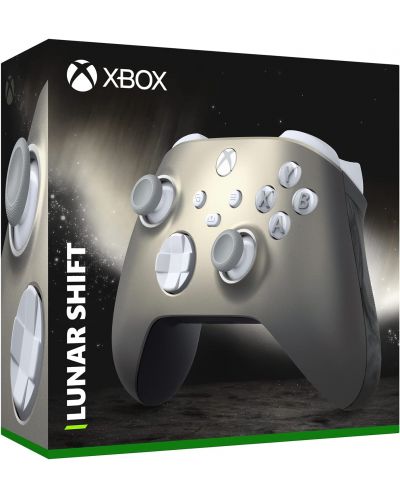Controller Microsoft - pentru Xbox, wireless, Lunar Shift - 6