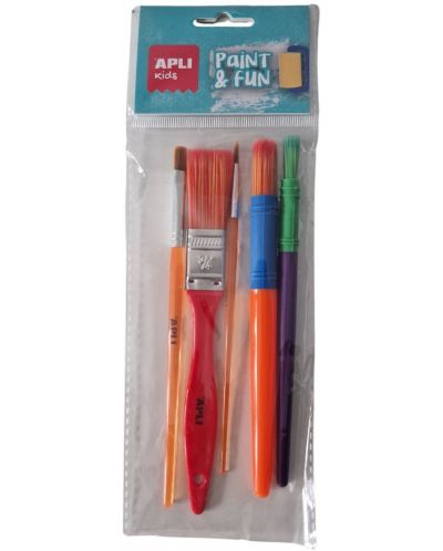 Set de pensule Apli Kids - 5 bucăți - 2