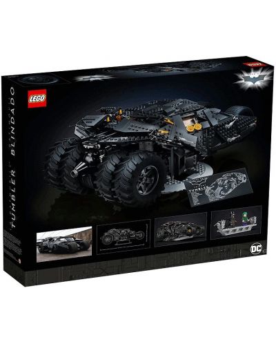 Constructor Lego DC Batman The Dark Knight Trilogy - Batmobile Tumbler (76240) - 2