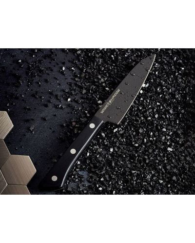 Set de 3 cuțite Samura - Shadow, acoperire neaderentă neagră - 4