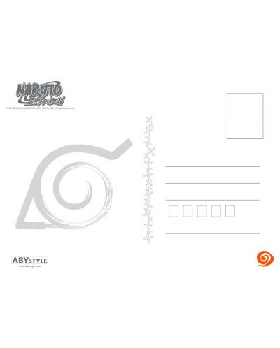 Set carti postale ABYstyle Animation: Naruto Shippuden - Cast, 5 бр. - 2