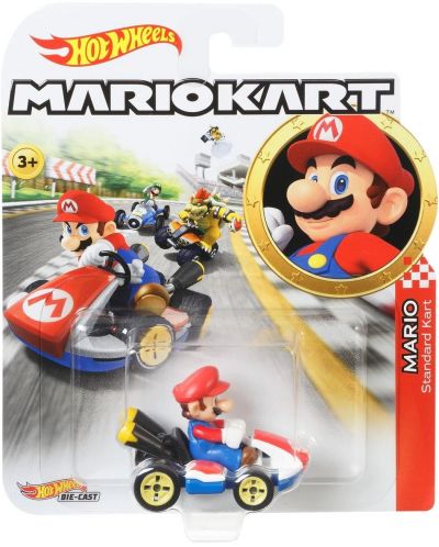 Masinuta Mattel Hot Wheels - Mario Kart, sortiment - 1