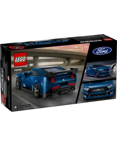 Constructor LEGO Speed Champions - Ford Mustang Dark Horse (76920) - 2