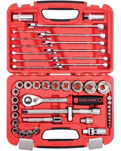 Gedore set  Ceta Form - 33984, 47 piese , 1/2'', 8-32 mm - 1