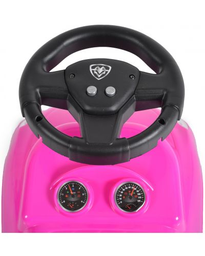 Masina fara pedale pentru copii Moni - Muse, roz - 5