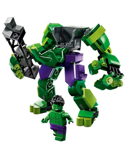 Constructor LEGO Marvel Super Heroes - Armura lui Hulk 76241) - 3