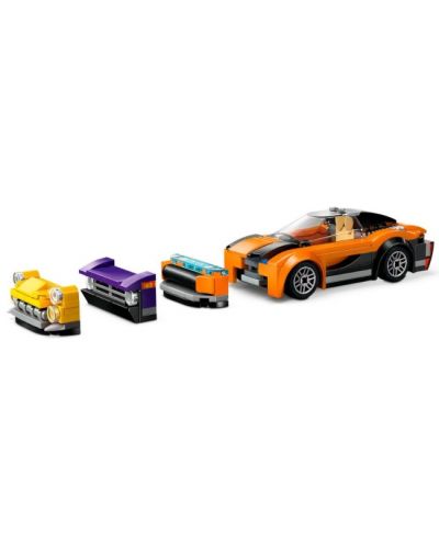 Constructor LEGO City - Camion transportor de mașini sport (60408) - 7