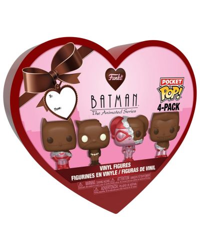 Set de mini-figurine Funko Pocket POP! DC Comics: Batman - Happy Valentine's Day Box 2024 (Chocolate) - 3