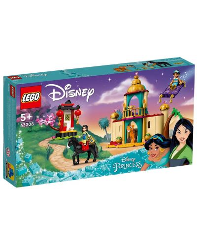 Constructor Lego Disney Princess - Aventura lui Jasmine si Mulan (43208) - 1