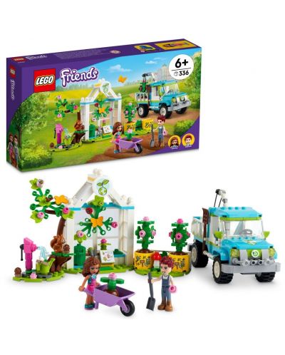 Constructor Lego Friends - Vehicul de plantat copaci (41707) - 2