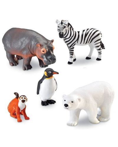 Set de figurine Learning Resources - Animale de la Zoo - 1