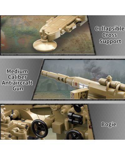 Constructor Qman Lighten the dream - Tun german de 88 mm FlaK - 4