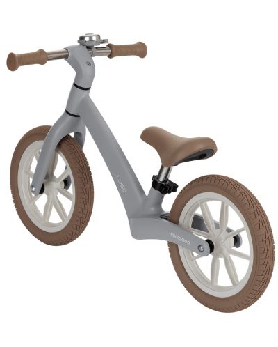 Bicicletă de echilibru  KikkaBoo - Lanser, gri - 4