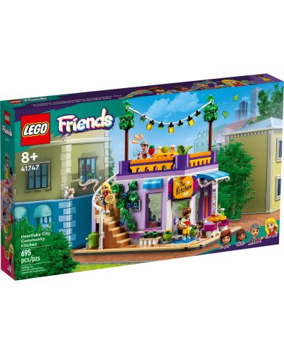 LEGO Friends Builder - Bucătăria comunitară Heartlake City (41747) - 1