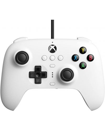 Controller 8BitDo - Controller Ultimate cu fir, pentru Xbox/PC, alb - 1