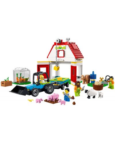 Constructor Lego City - Hambar si animale de ferma (60346) - 3