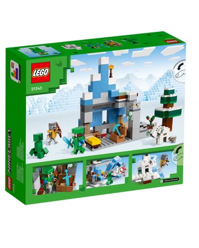 Constructor LEGO Minecraft - Vârfurile înghețate (21243)	 - 2