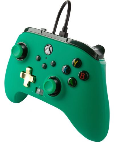 Controller cu fir PowerA - Enhanced, pentru Xbox One/Series X/S, Green - 3