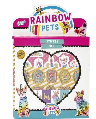 Set stickere  Totum Rainbow pets - 1