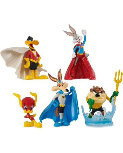 Set de figurine Spin Master DC - Looney Tunes, 5 bucăți - 2