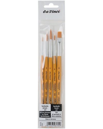 Set de pensule pentru desen da Vinci - Universal Synthetics, 5 buc. - 1