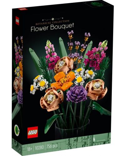 Set de construit Lego Creator Expert - Buchet de flori (10280)	 - 1