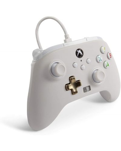Controller PowerA - Enhanced, pentru Xbox One/Series X/S, White Mist - 2