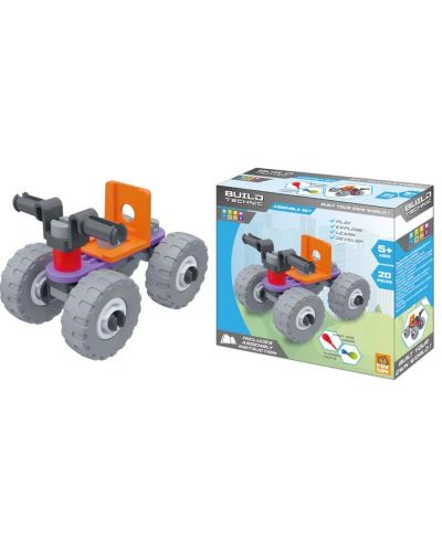 Roy Toy Build Technic - ATV, 20 de bucăți - 2