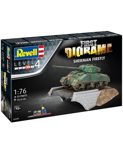 Set de dioramă Revell Militare: Tancuri - Sherman Firefly - 6