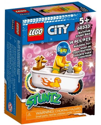 Constructor LEGO City - Furgonetă cu biciclete Stunt (60333) - 1