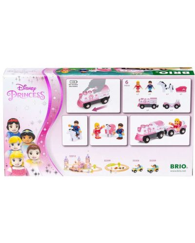 Set Brio Disney Princess - Locomotiva si Frumoasa din pădurea adormită - 8