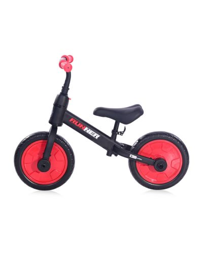Bicicleta de echilibru Lorelli - Runner 2in1, Black & Red - 3