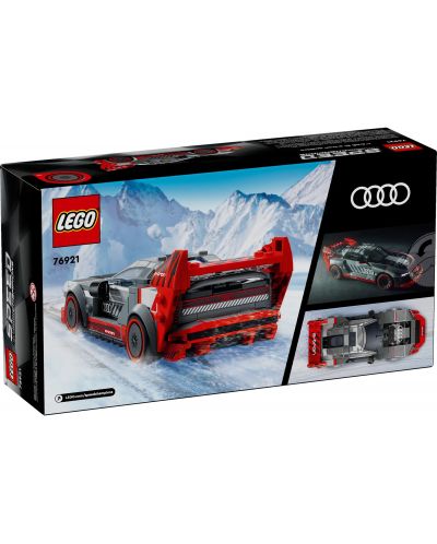 Constructor LEGO Speed Champions - Mașină de curse Audi S1 e-tron quattro (76921) - 7