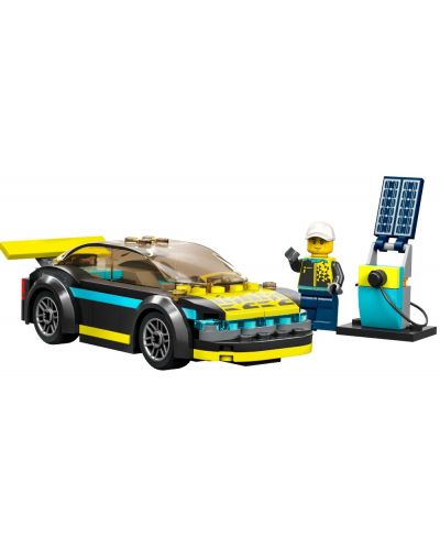 LEGO City - Mașină sport electrică (60383) - 2