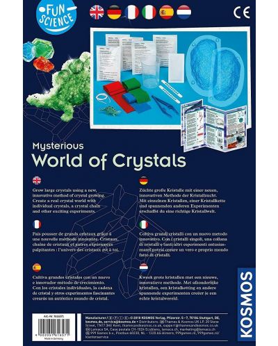 Trusa experimentala Thames & Kosmos - Lumea misterioasa a cristalelor - 3