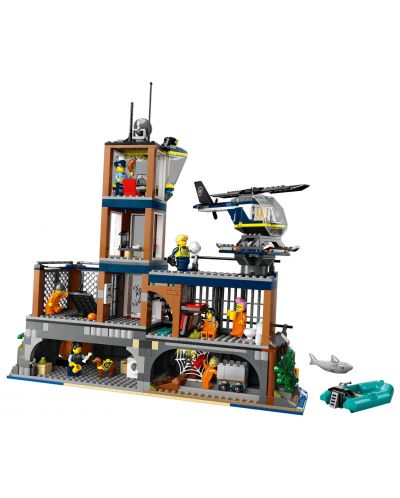 Constructor LEGO City - Insula închisorii poliției (60419) - 3